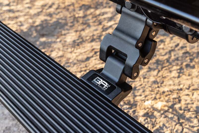 Body Armor 4x4 E-Power Board Steps Black 21-24 Ford Bronco 4DR | FB-4500