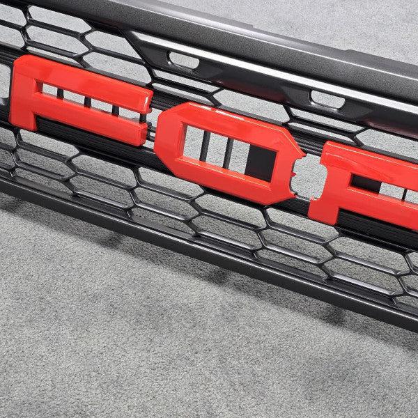 UPR Bronco Raptor Grille Replacement Letters for 2022+ Ford Bronco Raptor (Eruption Green)
