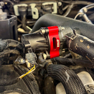 Buckle Up Off-Road Red Blow Off Valve Spacer for Ford Bronco, Bronco Raptor, Ranger Raptor & More | USA MADE