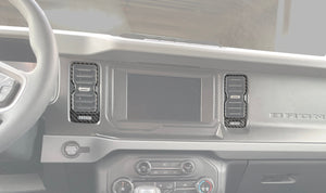 A.C. Vent Accent Trim Fits 2021-2025 Ford Bronco