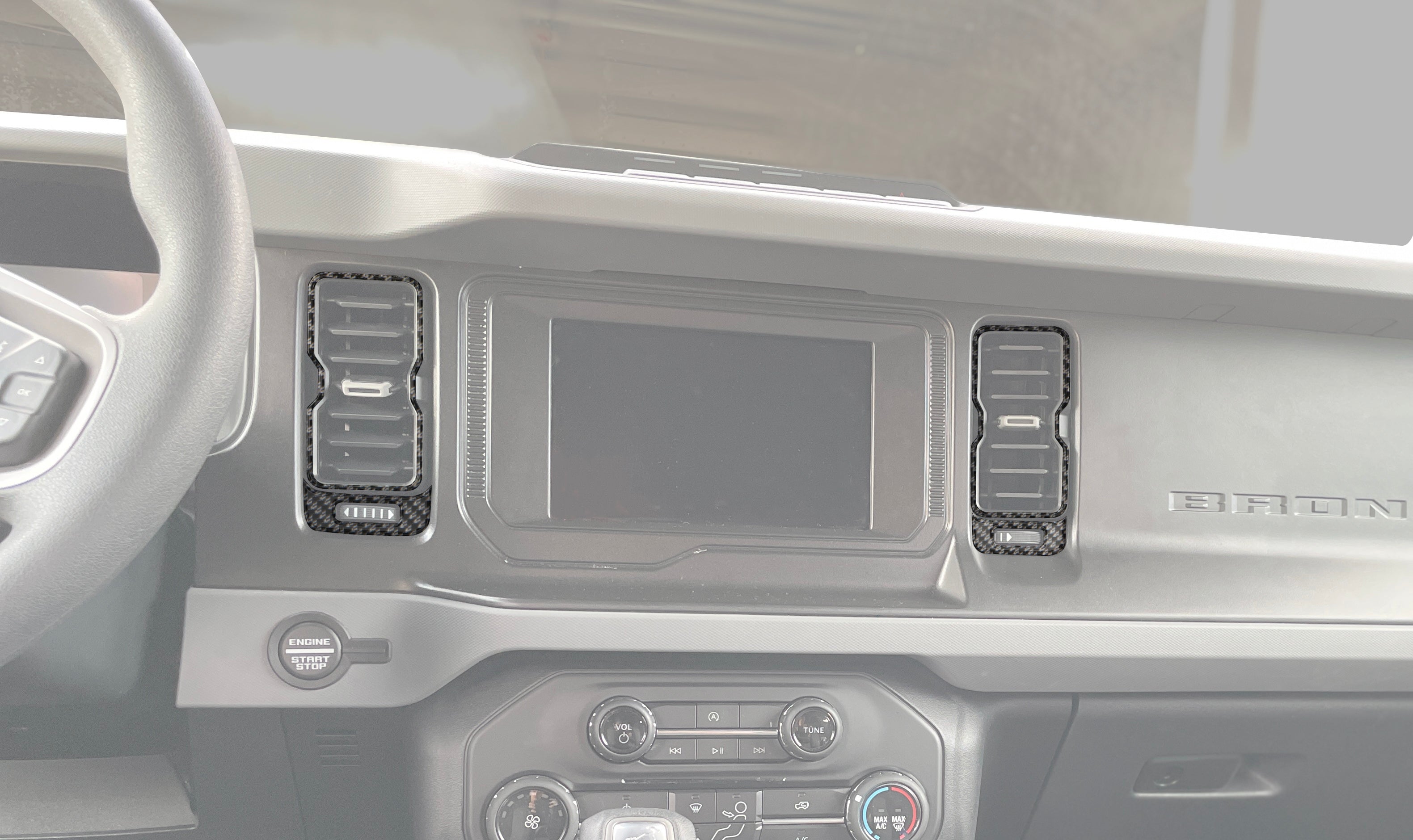 A.C. Vent Accent Trim Fits 2021-2025 Ford Bronco