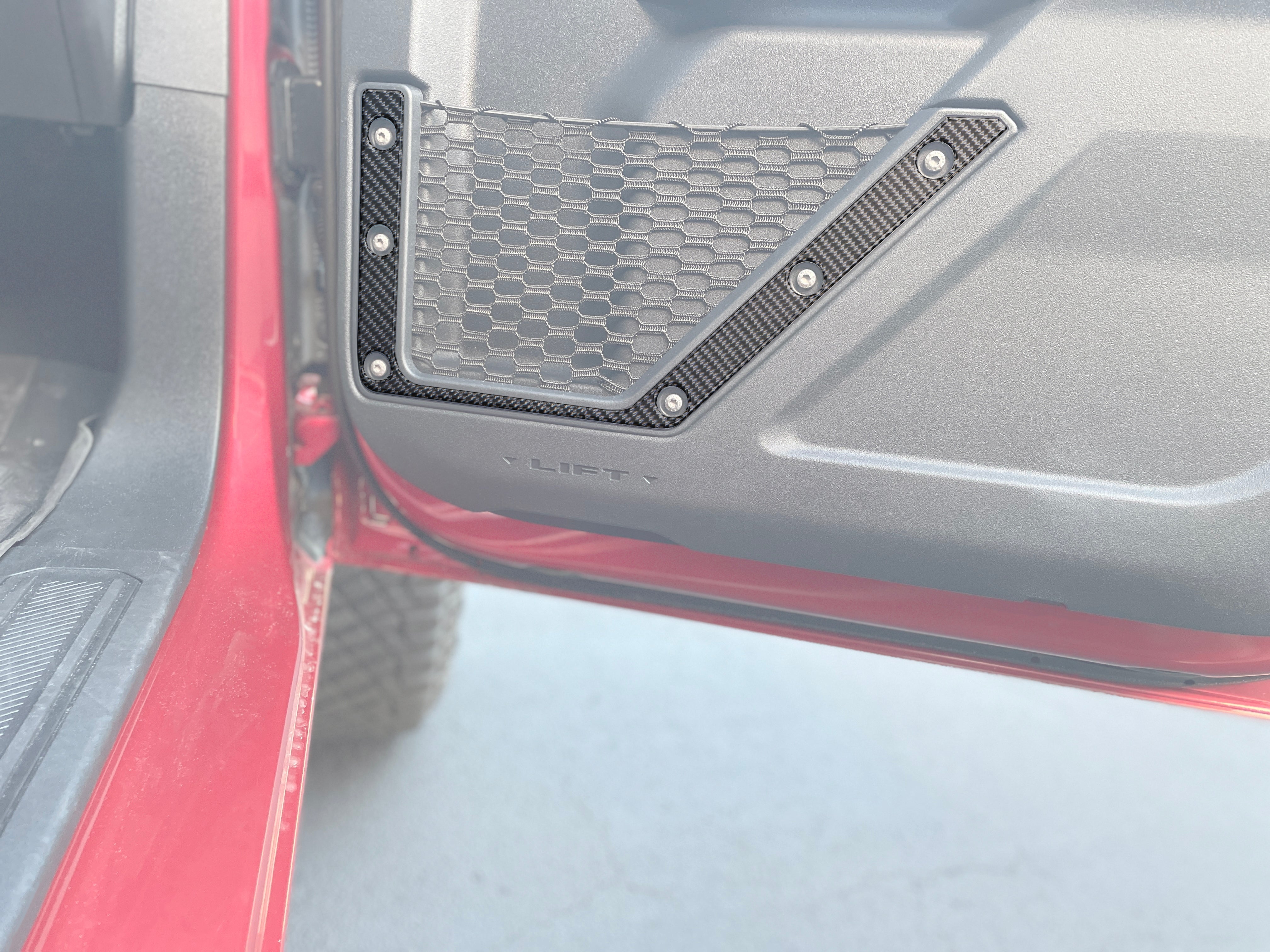 Lower Door Accent Overlays Fits 2021-2025 Ford Bronco