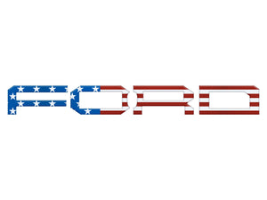 Tufskinz Front Grill Letter Overlays Fits 2022+ Bronco Raptor- Area 51