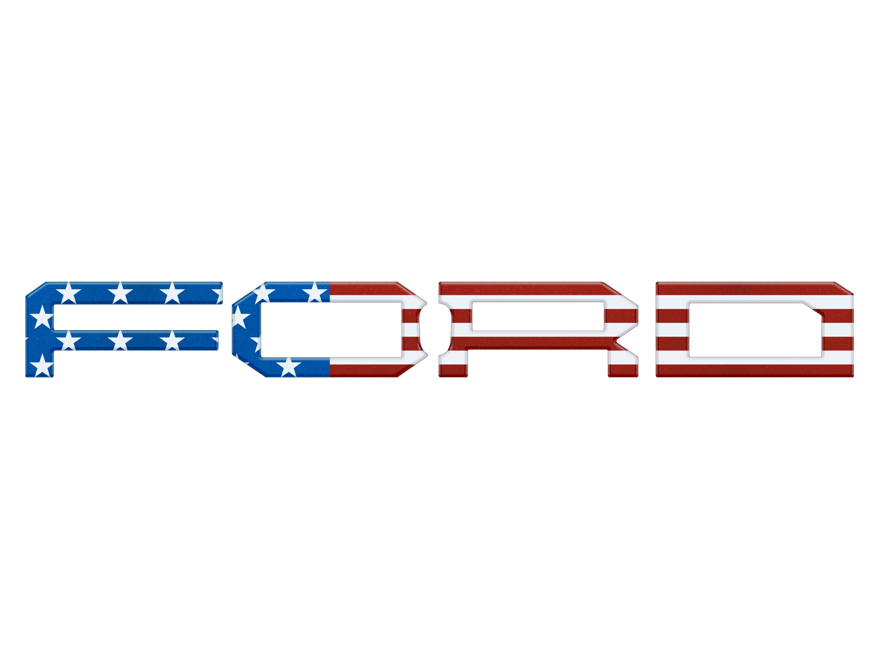 Tufskinz Front Grill Letter Overlays Fits 2022+ Bronco Raptor- Area 51