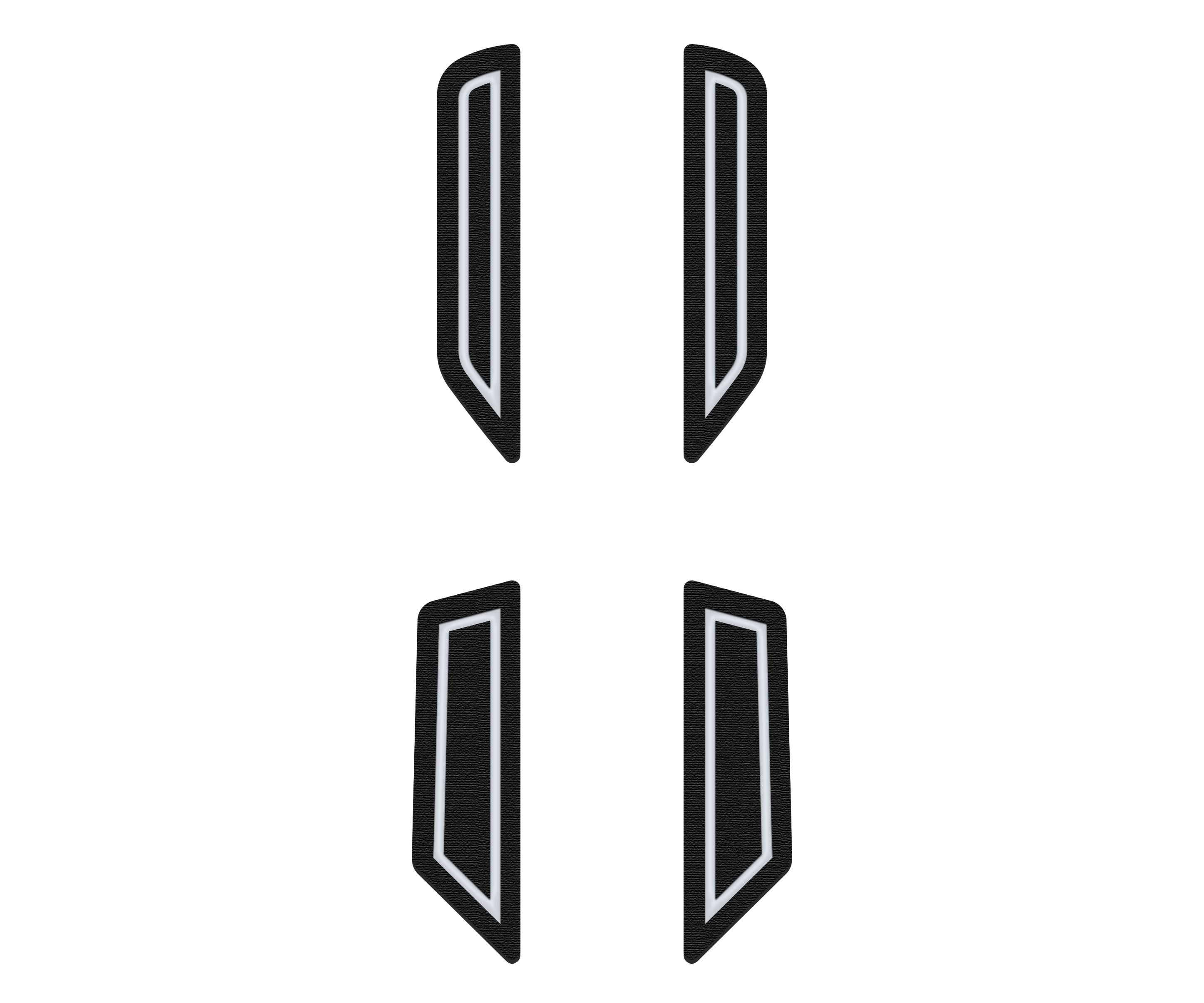 Tufskinz Door Cubby Foam Overlays Fits 2021-2025 Ford Bronco