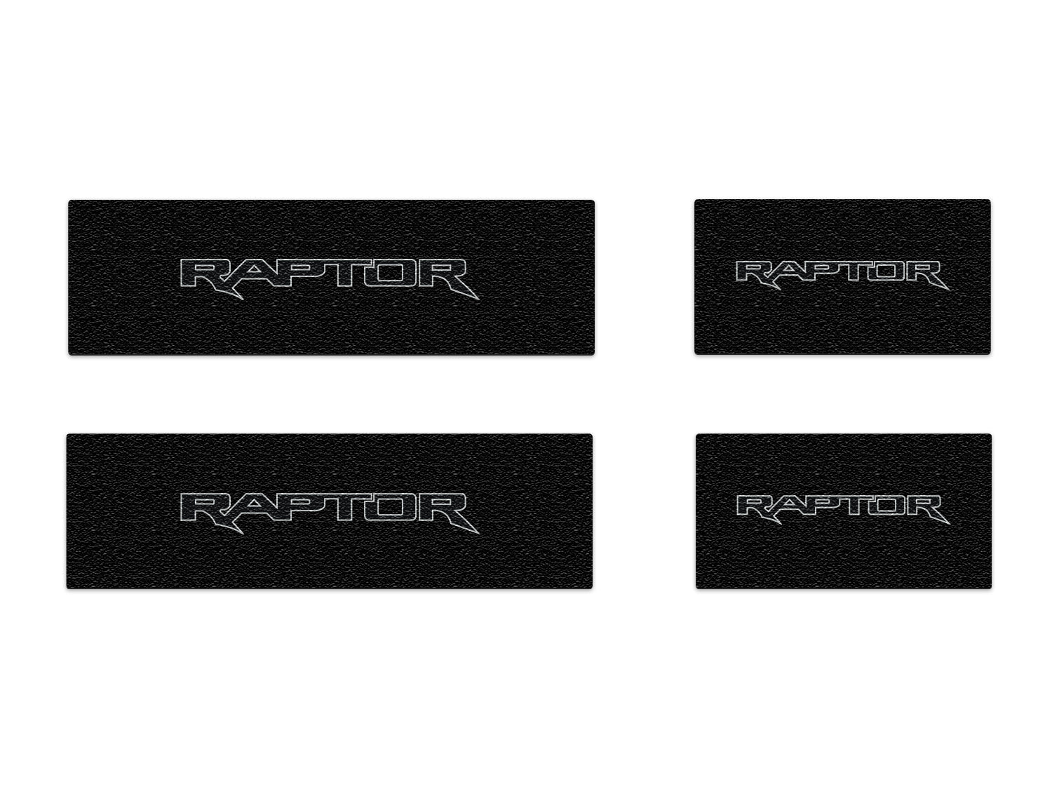 Tufskinz Door Sill Protection Overlays Fits 2021-2025 Ford Bronco