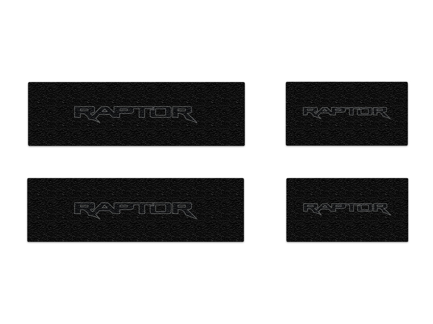 Tufskinz Door Sill Protection Overlays Fits 2021-2025 Ford Bronco