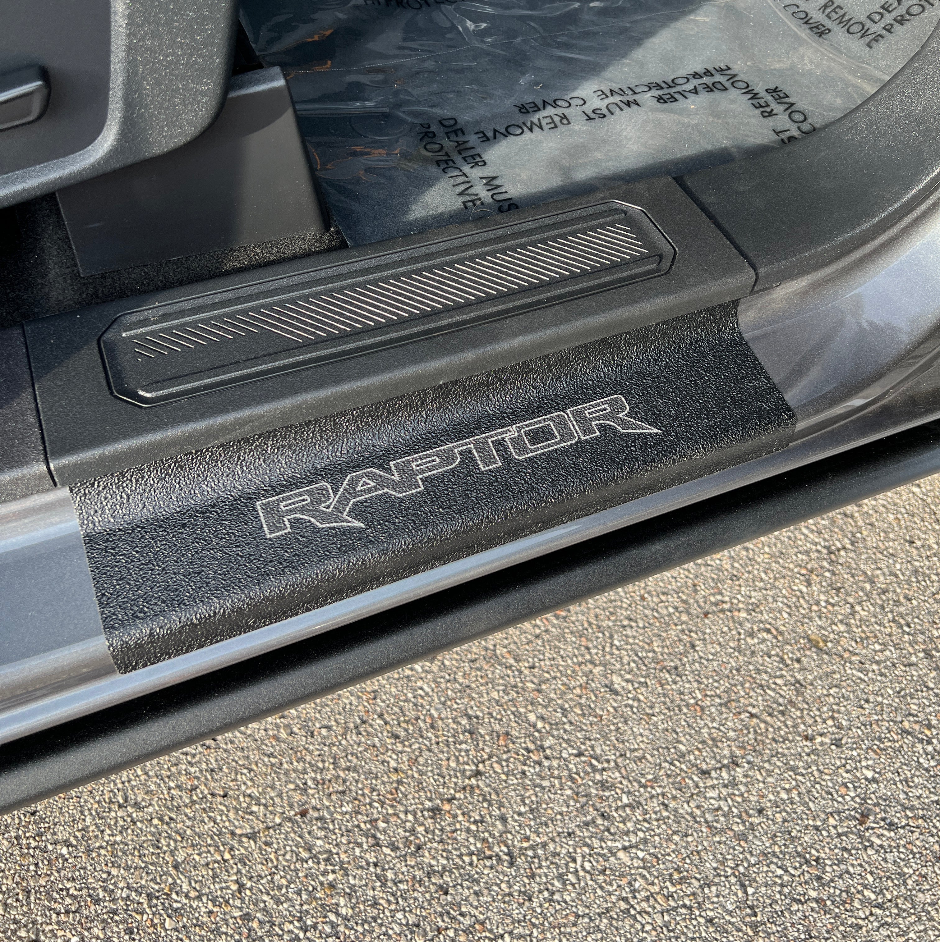 Tufskinz Door Sill Protection Overlays Fits 2021-2025 Ford Bronco