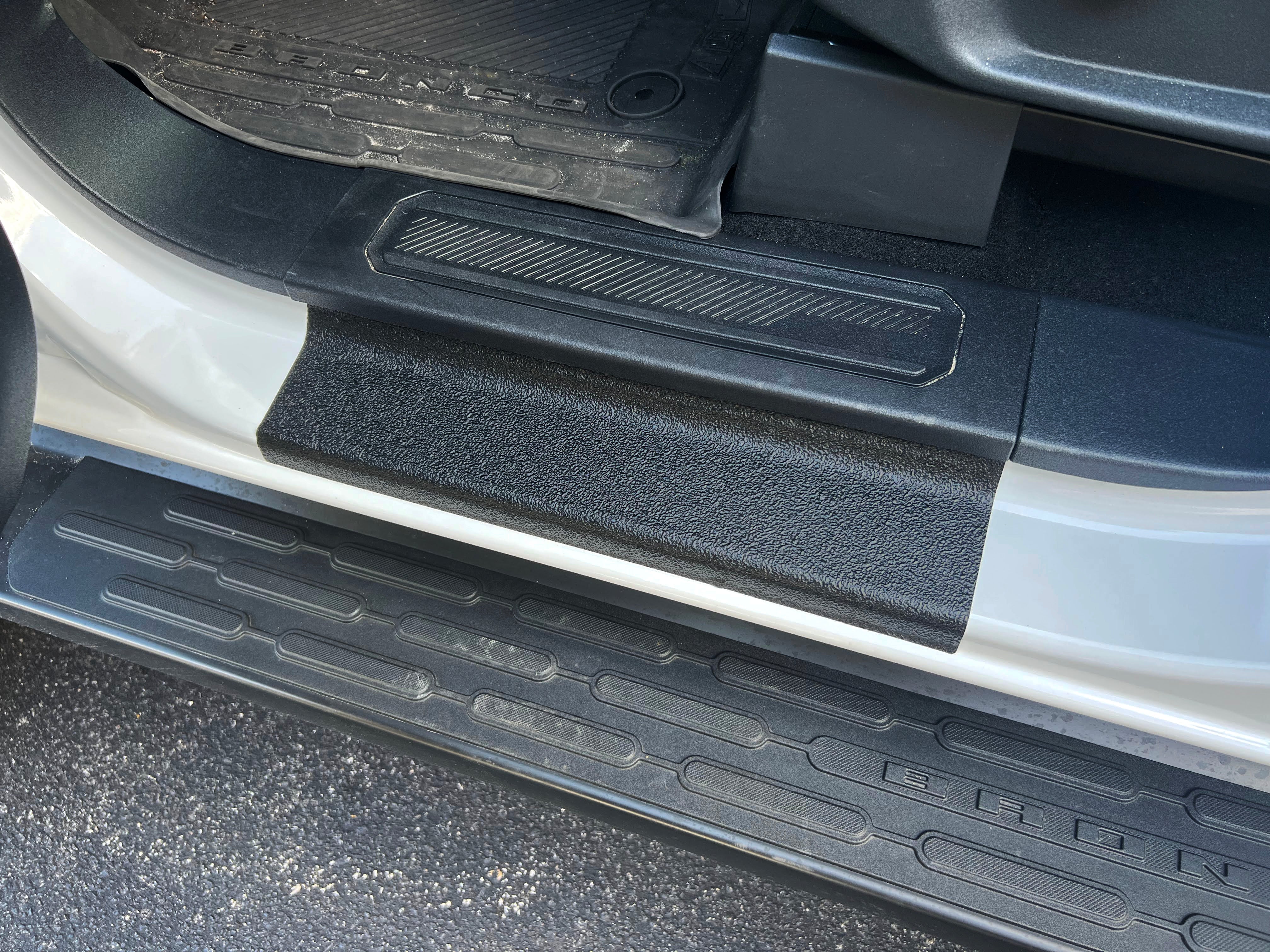 Tufskinz Door Sill Protection Overlays Fits 2021-2025 Ford Bronco
