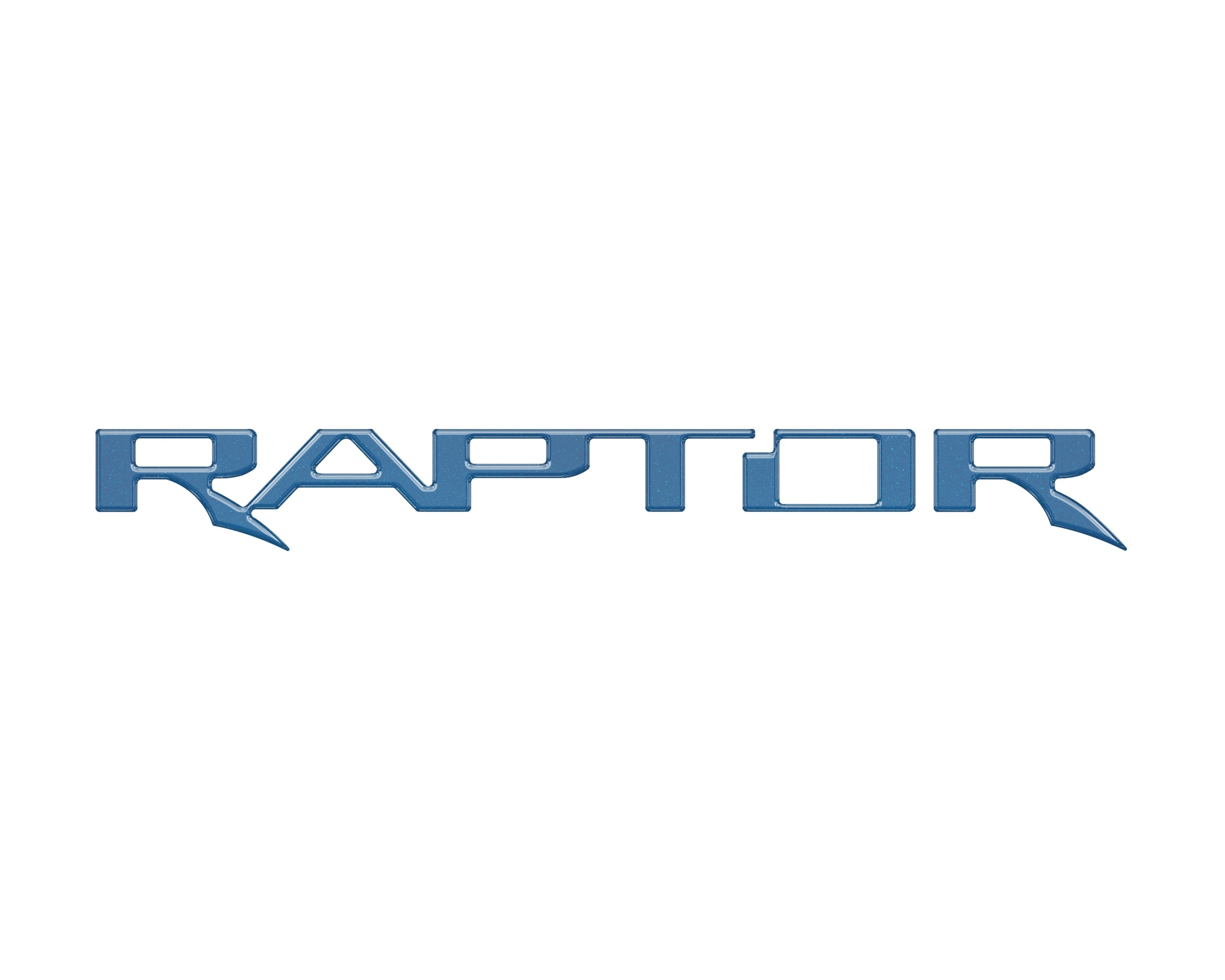 tuf-BRO067-CBO-G · Tufskinz Raptor Emblem Inserts Fits 2022-2025 Ford Bronco Raptor- Cyber Orange