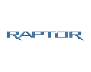 tuf-BRO067-CBO-G · Tufskinz Raptor Emblem Inserts Fits 2022-2025 Ford Bronco Raptor- Cyber Orange