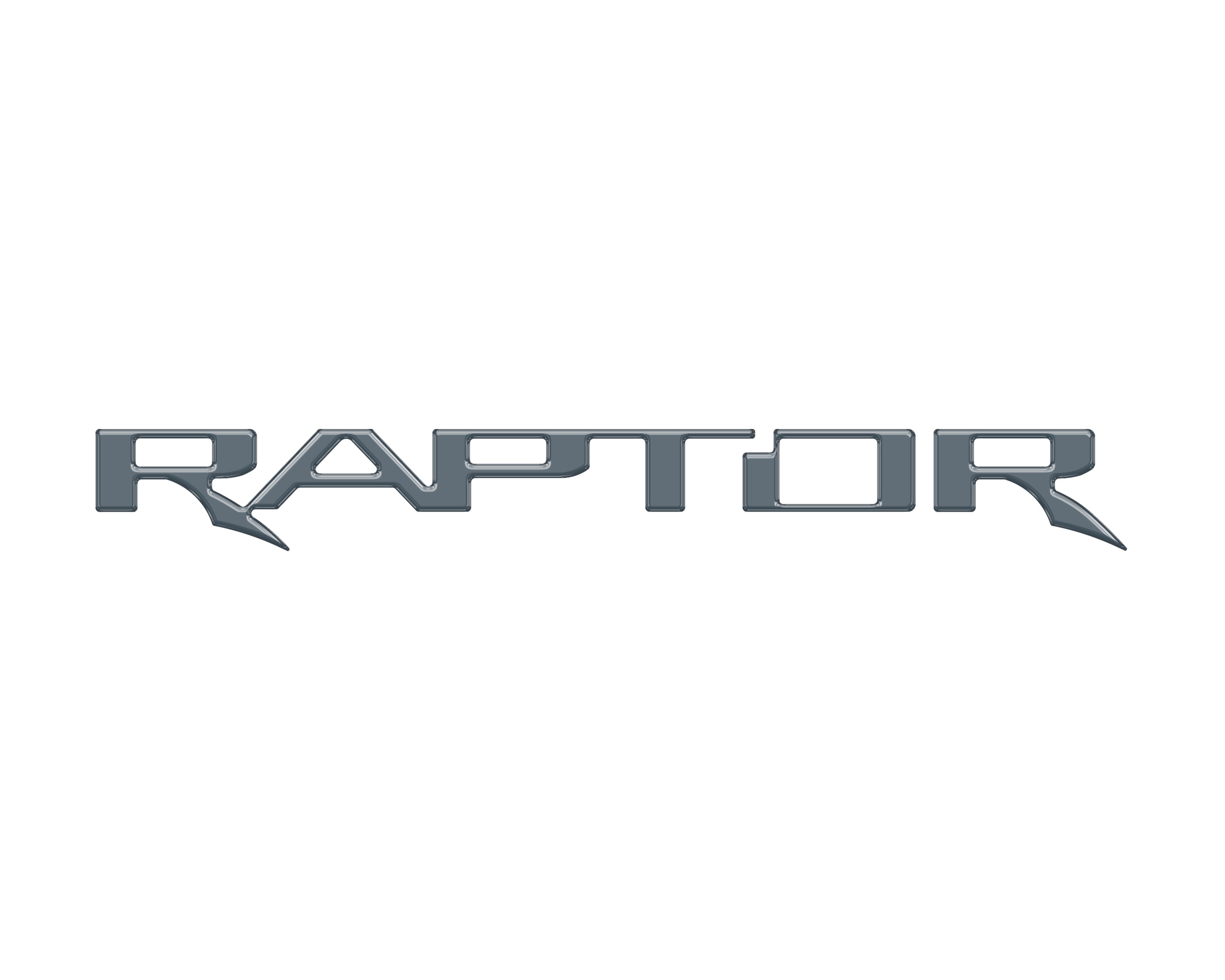 tuf-BRO067-CBO-G · Tufskinz Raptor Emblem Inserts Fits 2022-2025 Ford Bronco Raptor- Cyber Orange