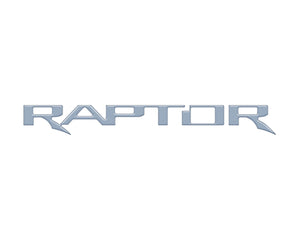 tuf-BRO067-CBO-G · Tufskinz Raptor Emblem Inserts Fits 2022-2025 Ford Bronco Raptor- Cyber Orange