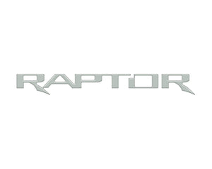 tuf-BRO067-CBO-G · Tufskinz Raptor Emblem Inserts Fits 2022-2025 Ford Bronco Raptor- Cyber Orange