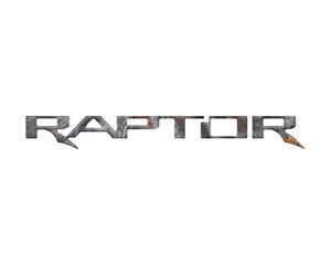tuf-BRO067-CBO-G · Tufskinz Raptor Emblem Inserts Fits 2022-2025 Ford Bronco Raptor- Cyber Orange