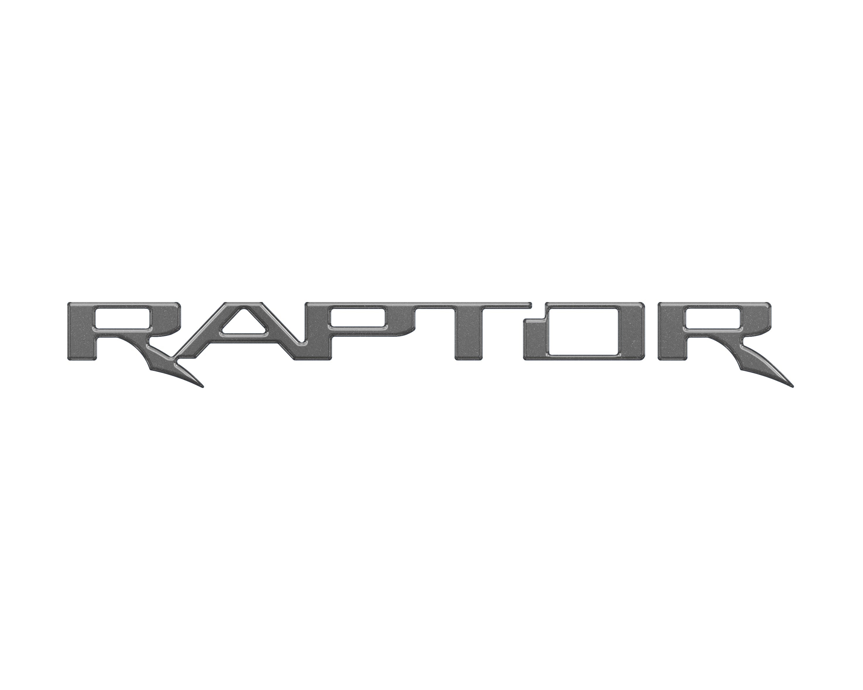tuf-BRO067-CBO-G · Tufskinz Raptor Emblem Inserts Fits 2022-2025 Ford Bronco Raptor- Cyber Orange