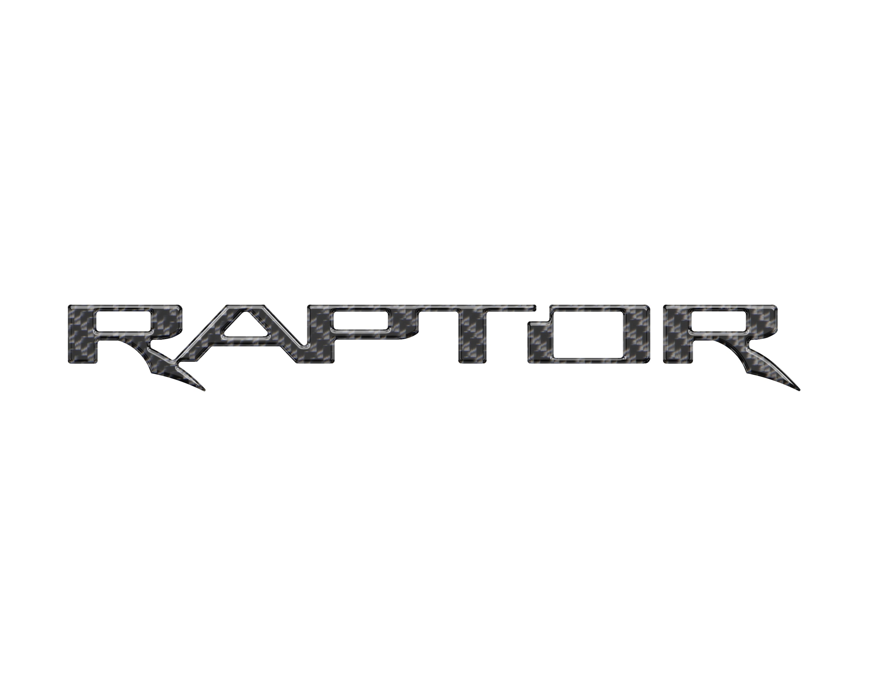 tuf-BRO067-CBO-G · Tufskinz Raptor Emblem Inserts Fits 2022-2025 Ford Bronco Raptor- Cyber Orange