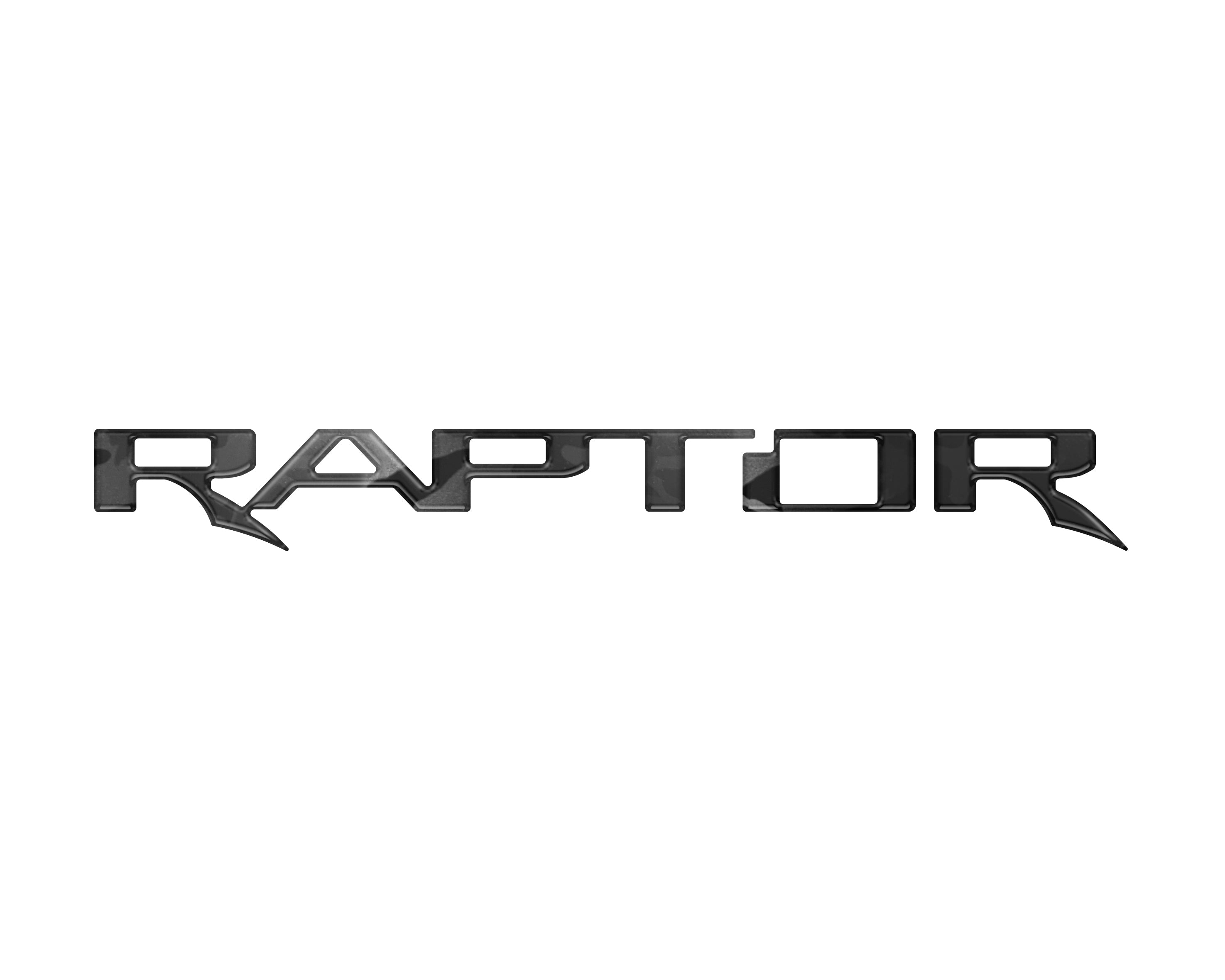 tuf-BRO067-CBO-G · Tufskinz Raptor Emblem Inserts Fits 2022-2025 Ford Bronco Raptor- Cyber Orange