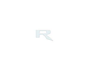 Tufskinz R "Raptor" Differential Letter Overlays Fits 2022+ Ford Bronco Raptor