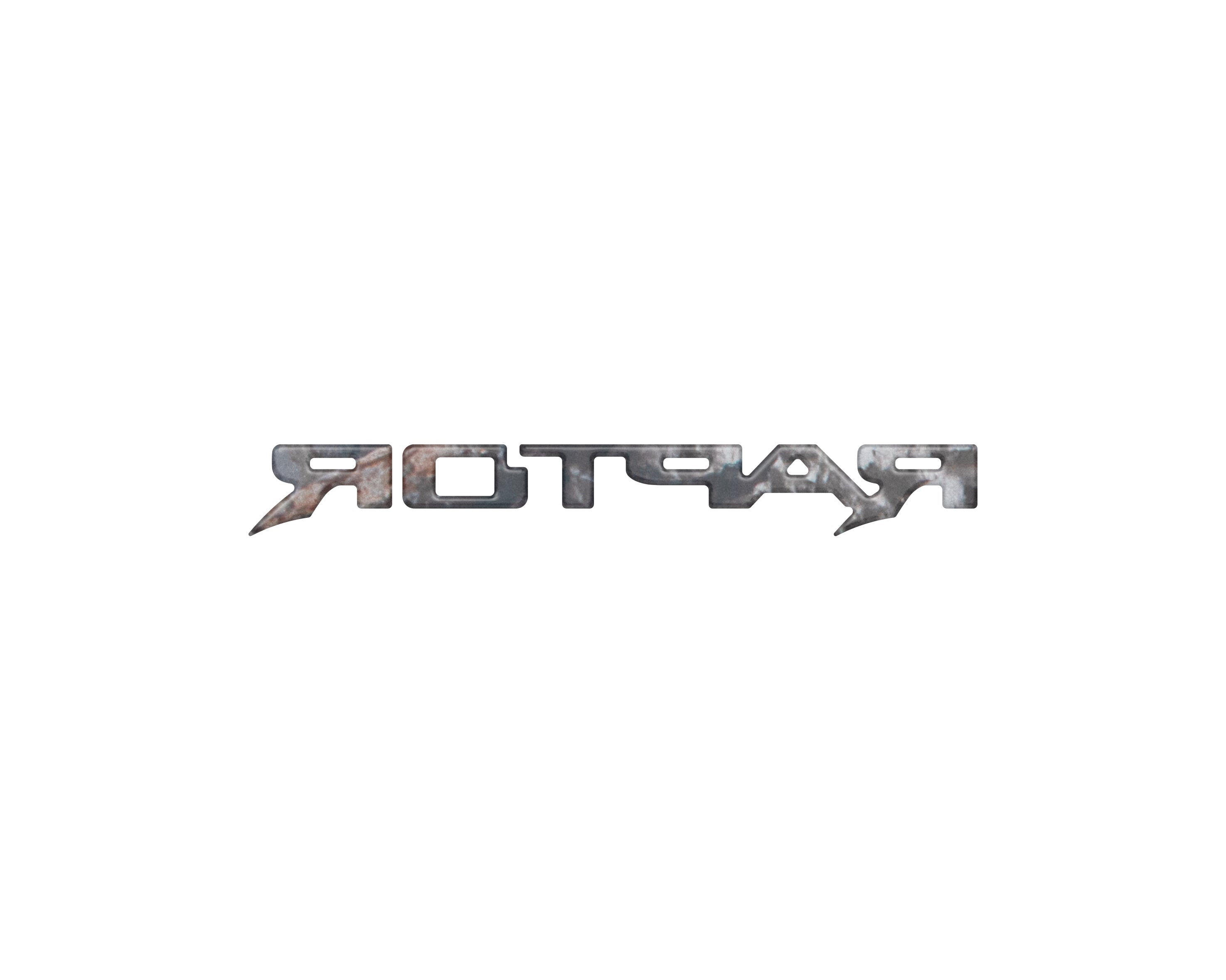 Tufskinz Raptor Third Brake Light Letter Inserts Fits 2022-2025 Ford Bronco Raptor