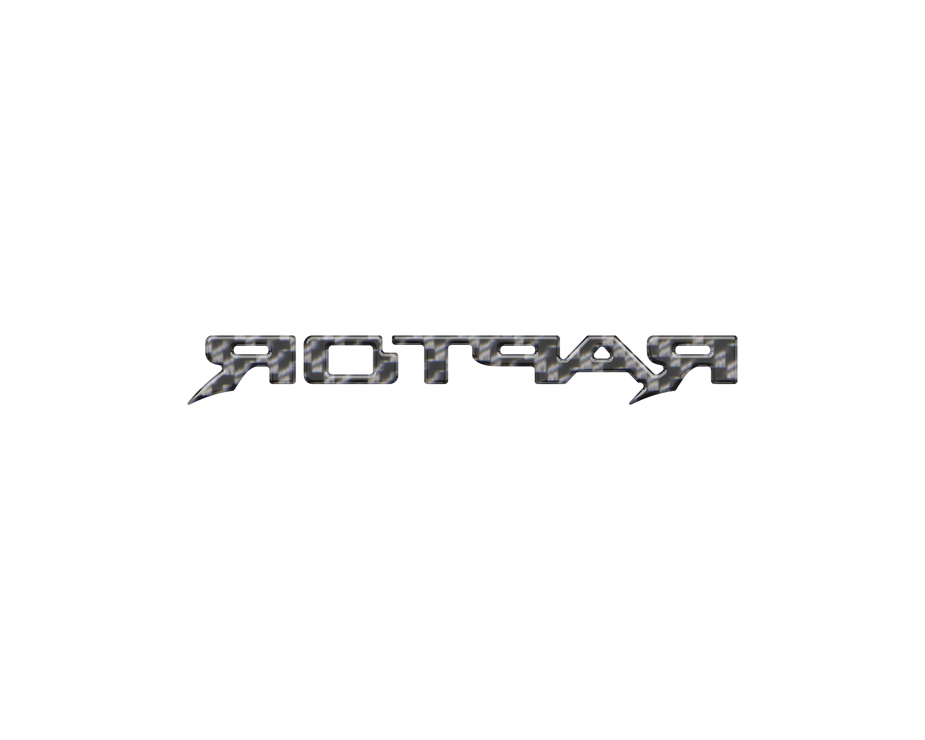 Tufskinz Raptor Third Brake Light Letter Inserts Fits 2022-2025 Ford Bronco Raptor