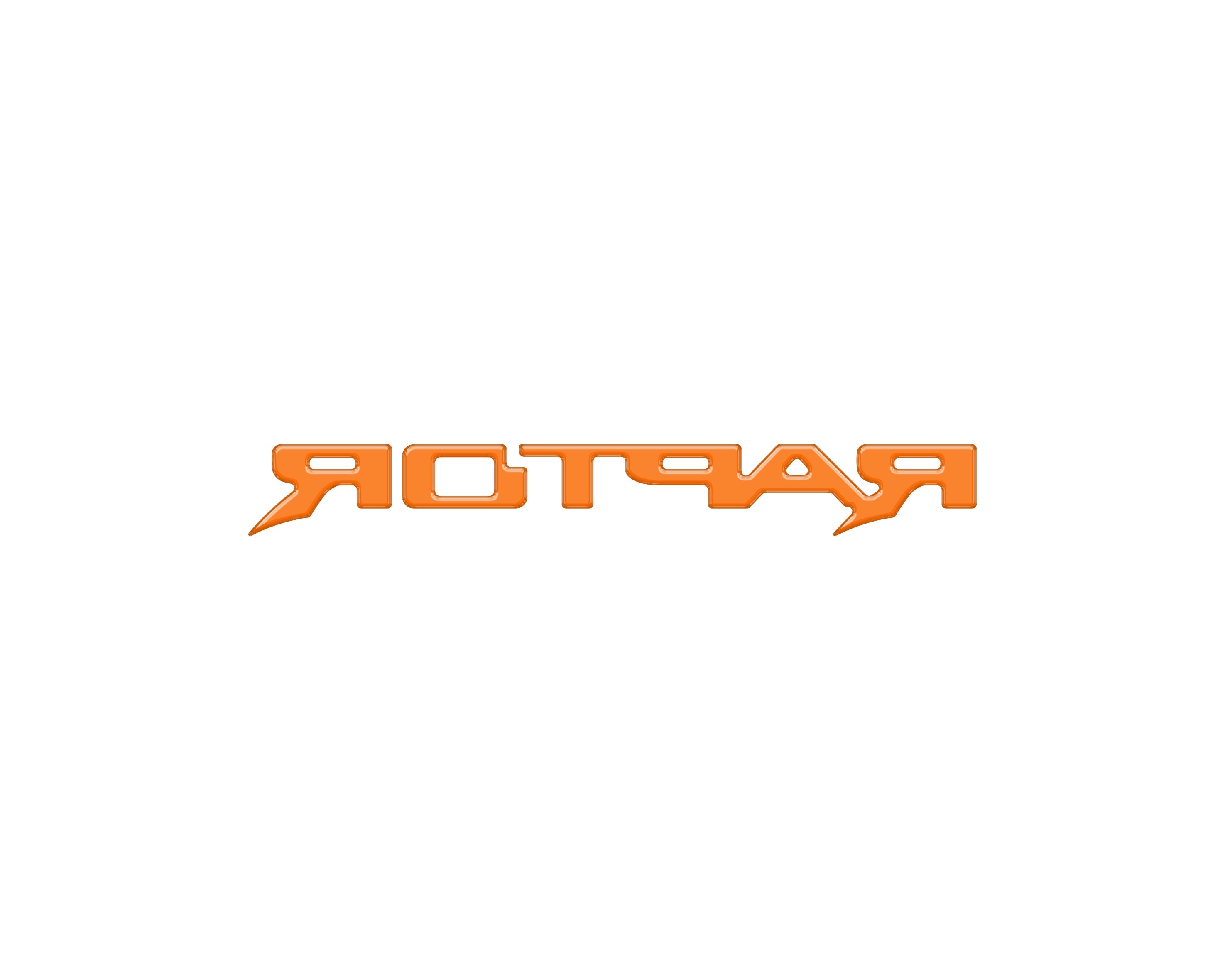 Tufskinz Raptor Third Brake Light Letter Inserts Fits 2022-2025 Ford Bronco Raptor