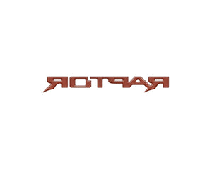 Tufskinz Raptor Third Brake Light Letter Inserts Fits 2022-2025 Ford Bronco Raptor