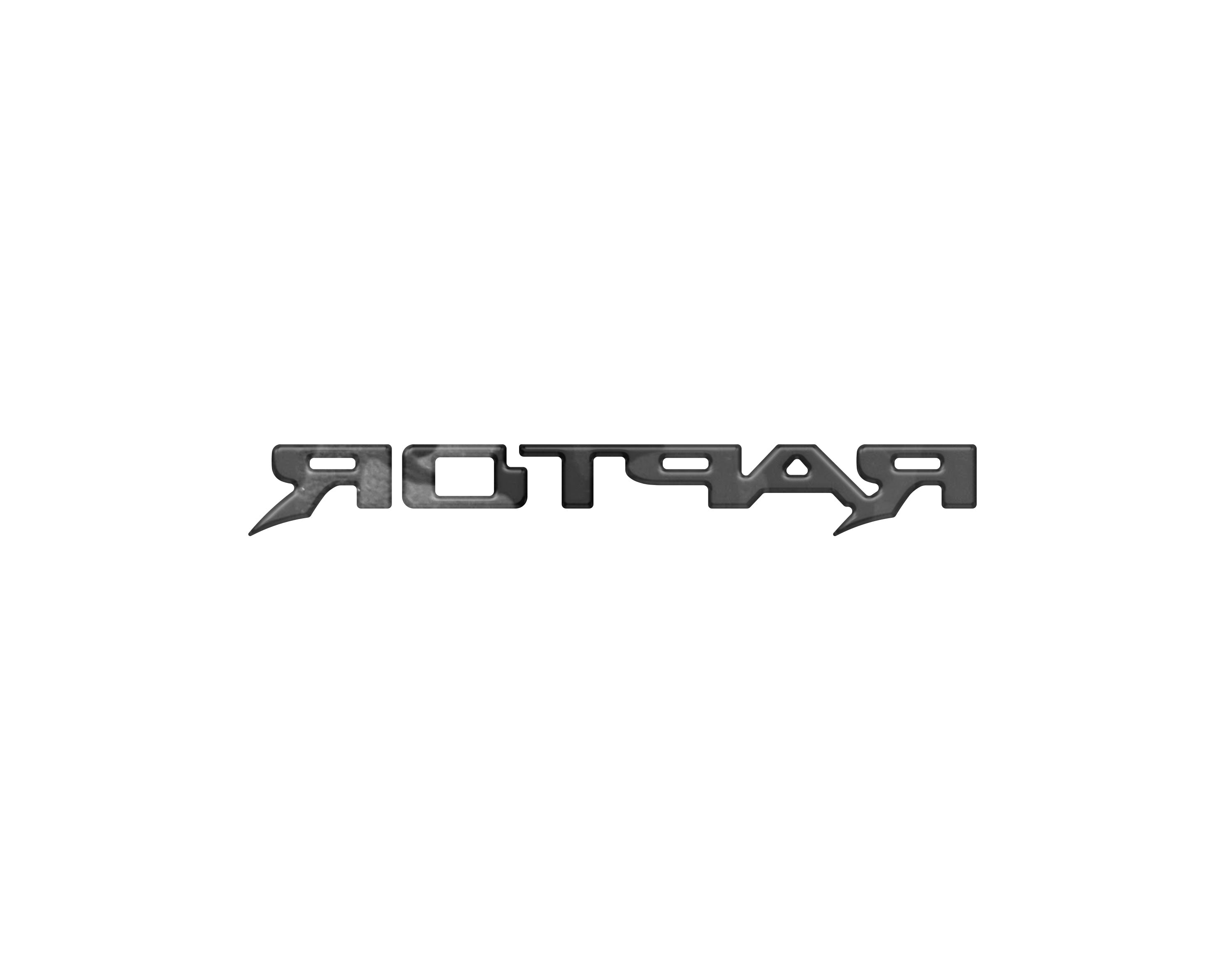 Tufskinz Raptor Third Brake Light Letter Inserts Fits 2022-2025 Ford Bronco Raptor