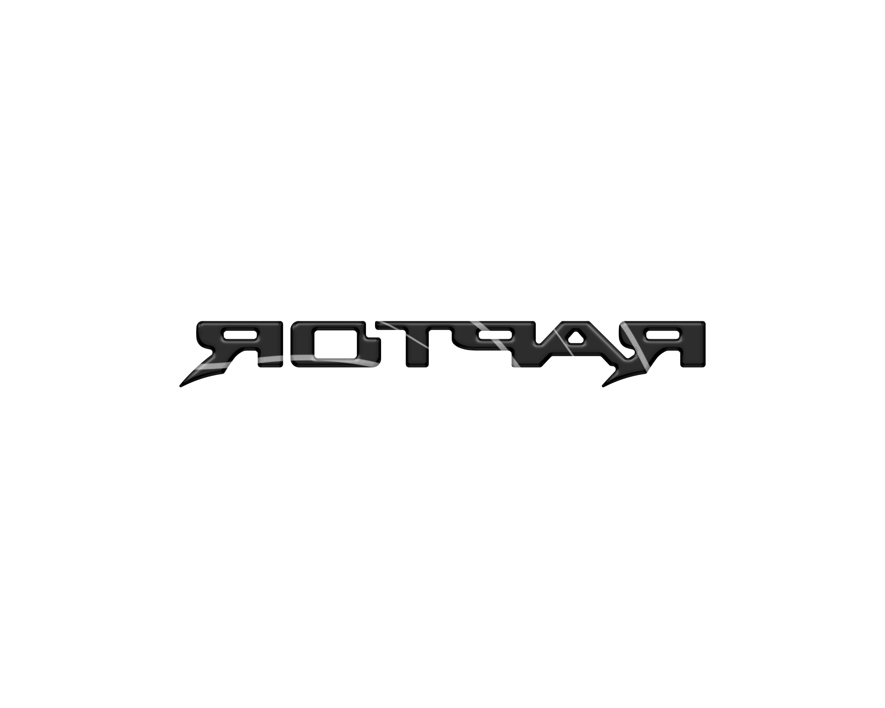 Tufskinz Raptor Third Brake Light Letter Inserts Fits 2022-2025 Ford Bronco Raptor