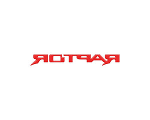 Tufskinz Raptor Third Brake Light Letter Inserts Fits 2022-2025 Ford Bronco Raptor