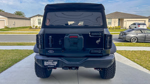 Buckle Up Off-Road Spare Tire Delete for 2021+ Ford Bronco with Optional License Plate Relocation | bub6gdelete