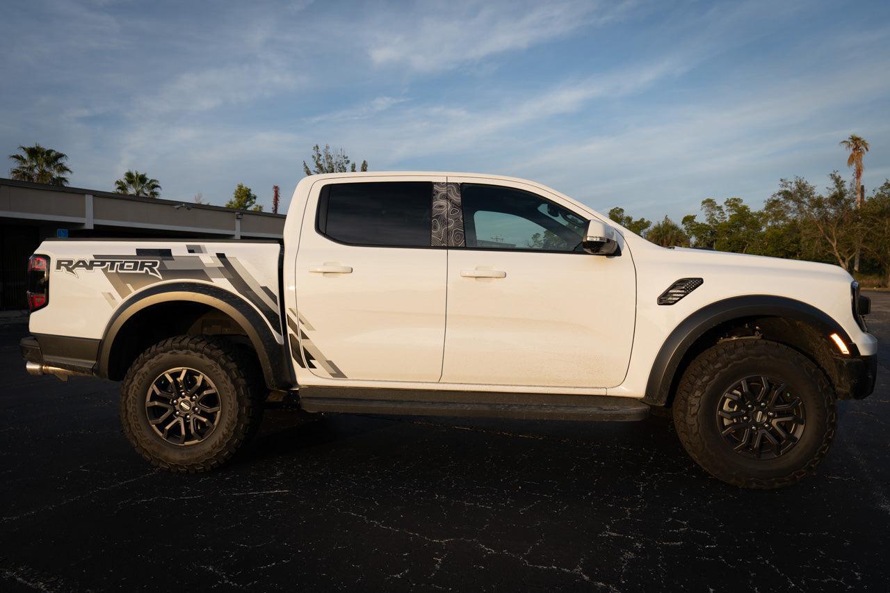 StickerFab American Flag Fender Vent Overlays - 2024+ Ranger Raptor