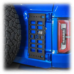 Turn Offroad 2021+ Bronco Tailgate Molle Panel/ Accessory Adapter | EA7-M1