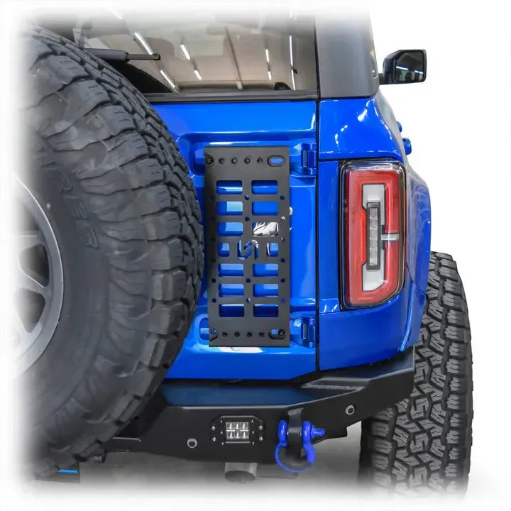 Turn Offroad 2021+ Bronco Tailgate Molle Panel/ Accessory Adapter | EA7-M1