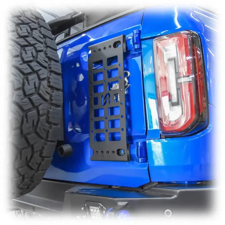 Turn Offroad 2021+ Bronco Tailgate Molle Panel/ Accessory Adapter | EA7-M1