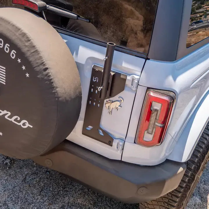 Turn Offroad 2021+ Ford Bronco Tailgate Flag Mount | EAF-M1