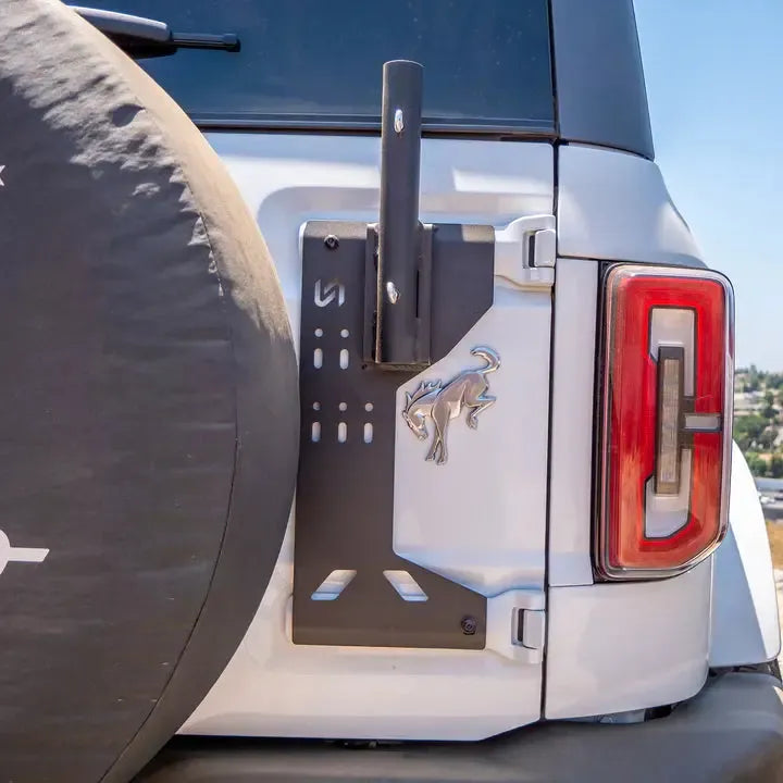 Turn Offroad 2021+ Ford Bronco Tailgate Flag Mount | EAF-M1