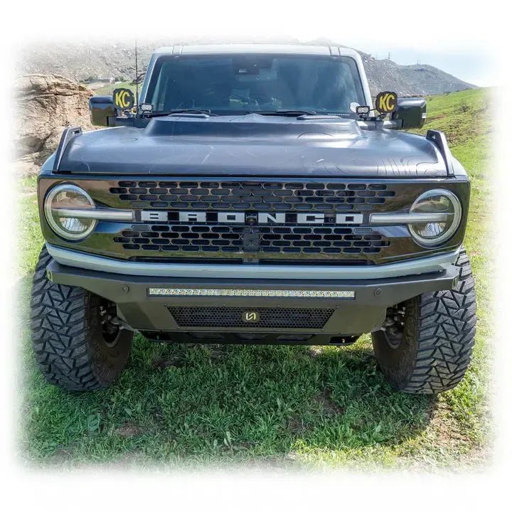 Turn Offroad 2021+ Ford Bronco Hyperlyte Front Bumper & Skid Plate | FB3-M1