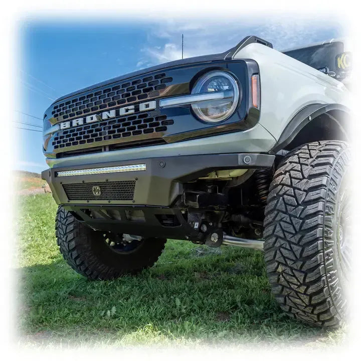 Turn Offroad 2021+ Ford Bronco Hyperlyte Front Bumper & Skid Plate | FB3-M1