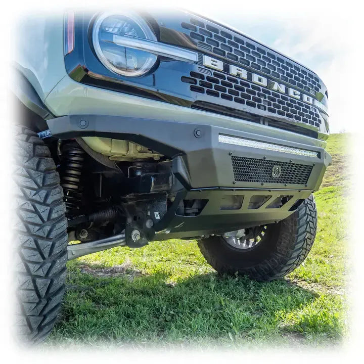 Turn Offroad 2021+ Ford Bronco Hyperlyte Front Bumper & Skid Plate | FB3-M1