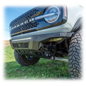 Turn Offroad 2021+ Ford Bronco Hyperlyte Front Bumper & Skid Plate | FB3-M1