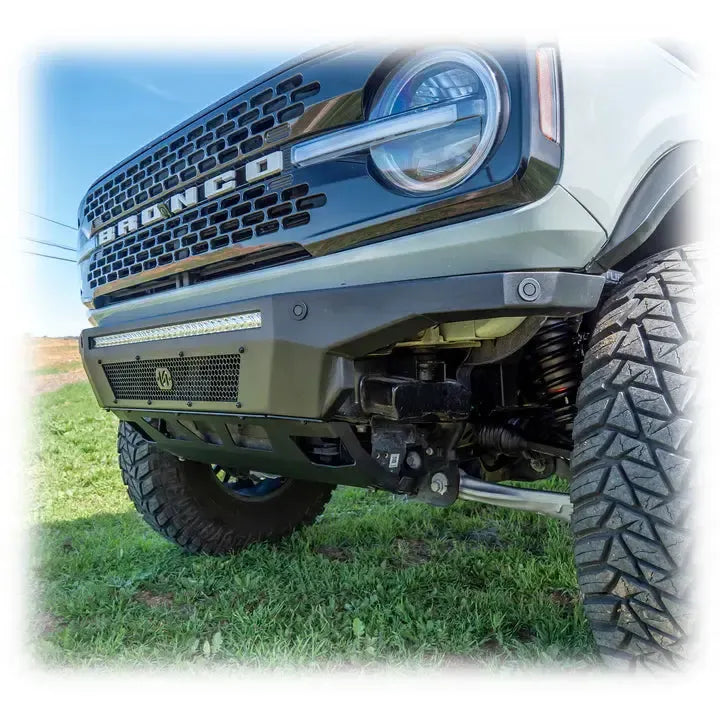 Turn Offroad 2021+ Ford Bronco Hyperlyte Front Bumper & Skid Plate | FB3-M1