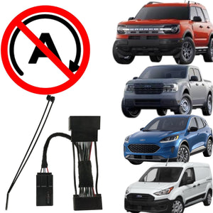 AutoStop Eliminator for 2021-2024 Ford Bronco Sport, 22–24 Ford Maverick, 20-22 Ford Escape, or 20–22 Ford Transit | AE015