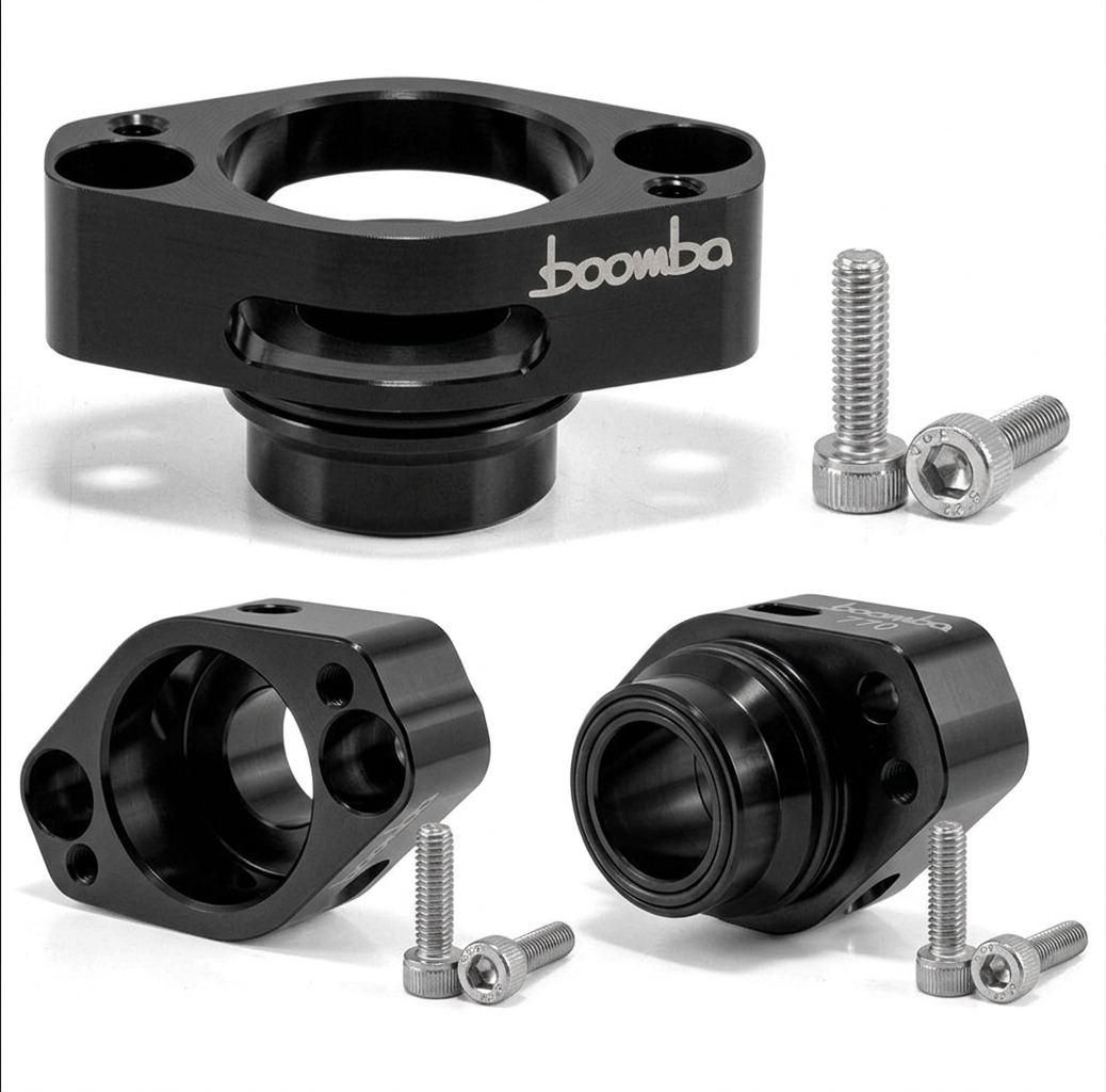 Boomba V2 Blow Off Valve Adapter Black Ford for F-150 & F-150 Raptor | 038000020100
