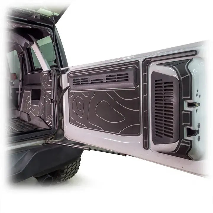 Turn Offroad 2021+ Ford Bronco Cargo Area Foam Protector Kit Black | IA5-M4B