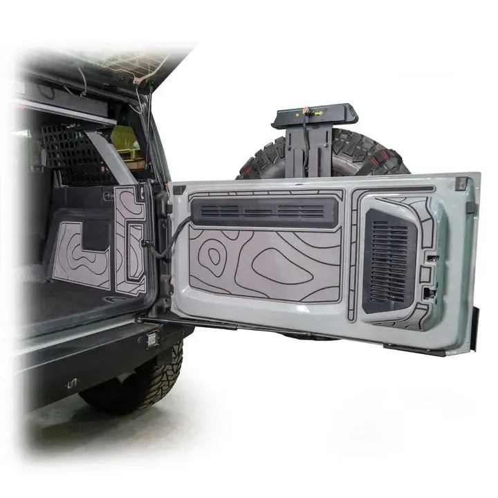 Turn Offroad 2021+ Ford Bronco Cargo Area Foam Protector Kit Black | IA5-M4B