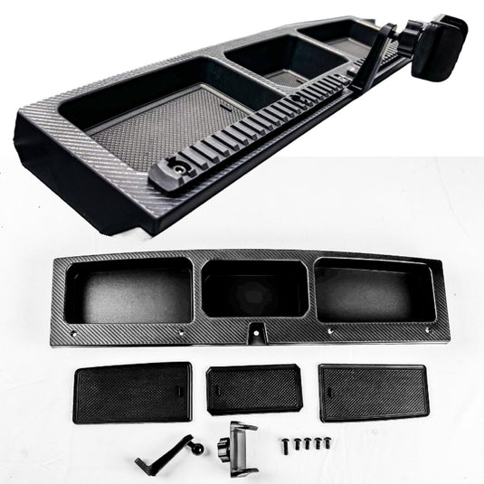 Buckle Up Off-Road Dash Organizer with Phone Mount for 2021+ Ford Bronco without B&O System