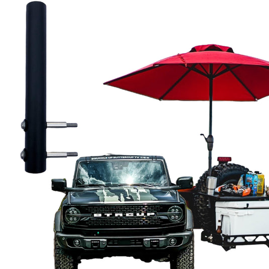 RucRak Flag Pole, Umbrella, & Fishing Rod Holder for RucRak Cargo System for 2021+ Ford Bronco