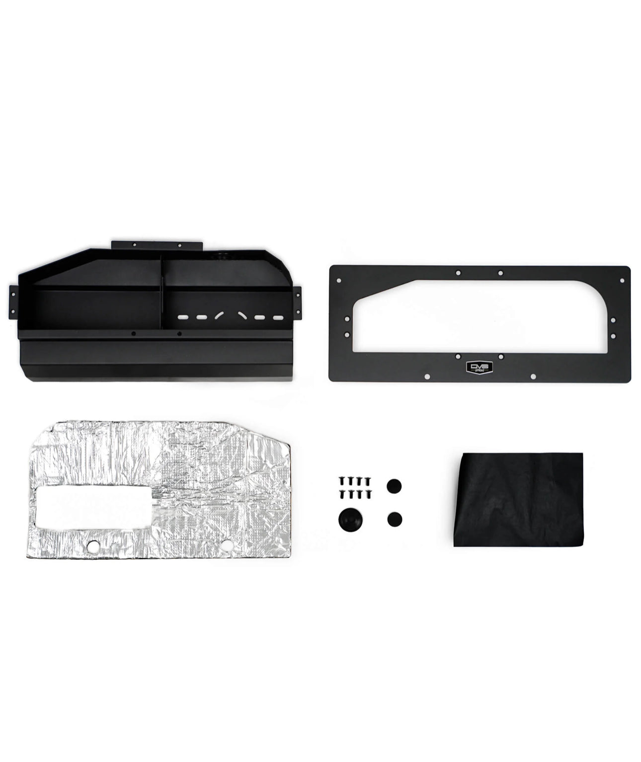 DV8 Offroad Air Compressor Mount & Storage Box for 2021+ Ford Bronco (Exc. Bronco Raptor) | dveCMBR-01