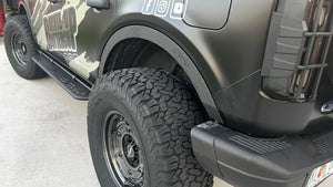 Buckle Up Off-Road Fender Flare Delete Kit for 2021+ Ford Bronco Set of 4